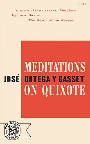 Kniha Meditations on Quixote José Ortega y Gasset