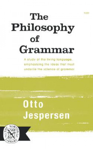 Buch Philosophy of Grammar Otto Jespersen