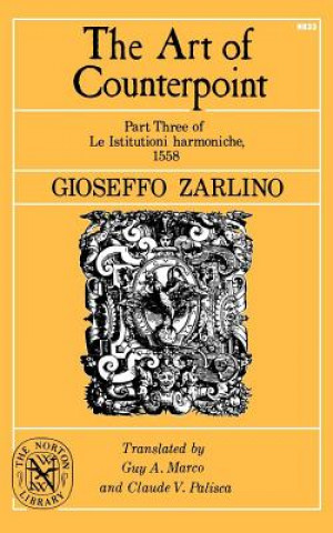 Książka Art of Counterpoint Gioseffo Zarlino