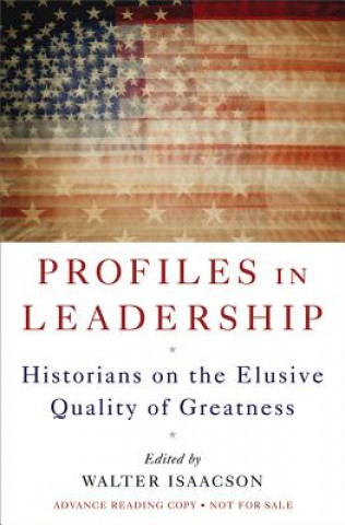 Kniha Profiles in Leadership Walter Isaacson
