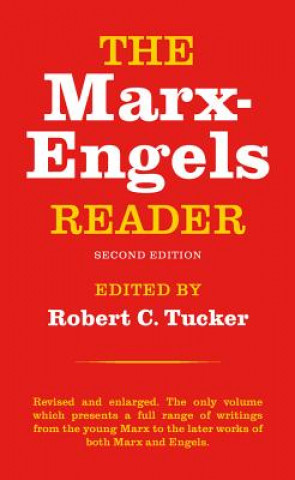 Könyv Marx-Engels Reader C Robert