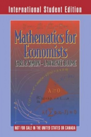 Kniha Mathematics for Economists Lawrence Blume