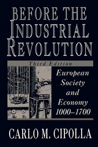 Kniha Before the Industrial Revolution Carlo M. Cipolla