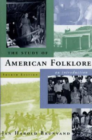 Książka Study of American Folklore Jan Harold Brunvand