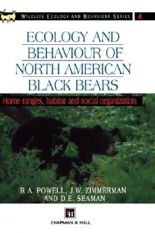 Buch Ecology and Behaviour of North American Black Bears D. Erran Seaman