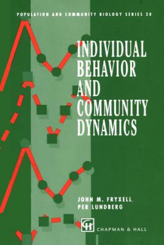 Kniha Individual Behavior and Community Dynamics Fryxell J. Lund