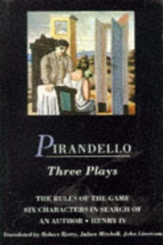 Kniha Pirandello Three Plays Luigi Pirandello