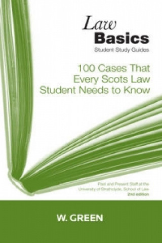 Könyv 100 Cases that Every Scots Law Student Needs to Know LawBasics 