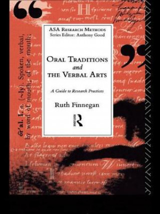 Buch Oral Traditions and the Verbal Arts Ruth Finnegan