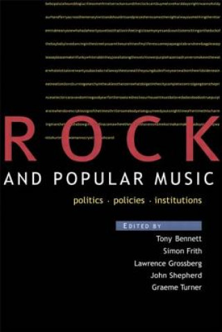 Könyv Rock and Popular Music Tony Bennett