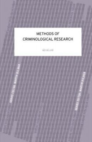 Kniha Methods of Criminological Research Victor R. Jupp