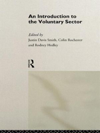 Book Introduction to the Voluntary Sector Justin Davis Smith