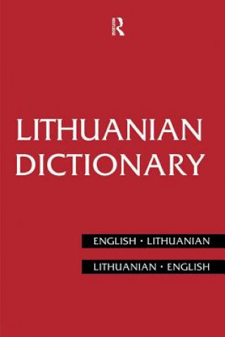 Könyv Lithuanian Dictionary Bronius Piesarskas