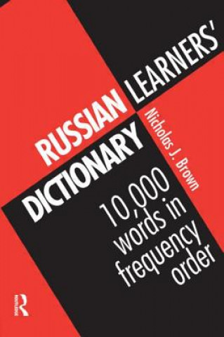 Carte Russian Learners' Dictionary Nicholas Brown