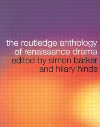 Buch Routledge Anthology of Renaissance Drama Simon Barker