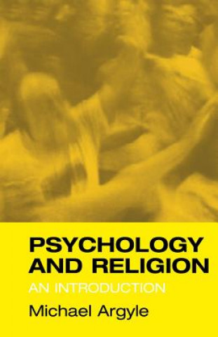 Livre Psychology and Religion Michael Argyle