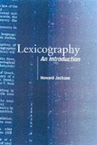 Könyv Lexicography Howard Jackson