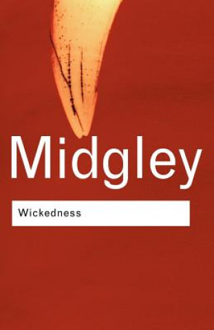 Libro Wickedness Mary Midgley