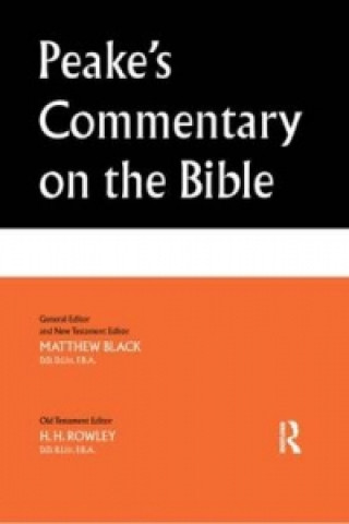 Book Peake's Commentary on the Bible M. Black