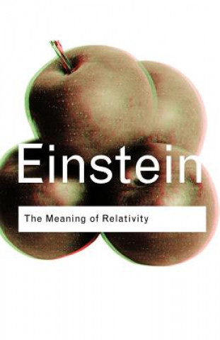 Książka Meaning of Relativity Albert Einstein