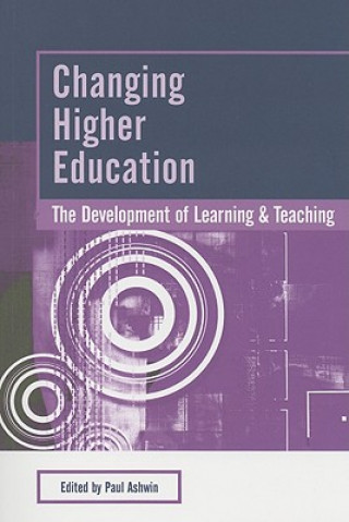 Könyv Changing Higher Education Paul Ashwin