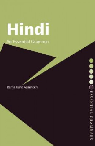 Carte Hindi: An Essential Grammar Rama Agnihotri