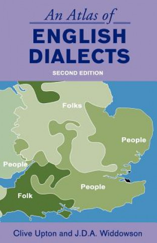 Kniha Atlas of English Dialects Clive Upton