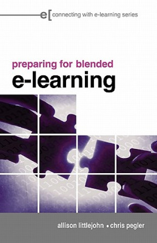 Kniha preparing for blended e-learning Allison Littlejohn