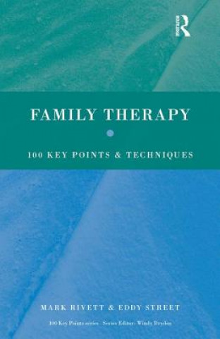 Kniha Family Therapy Mark Rivett