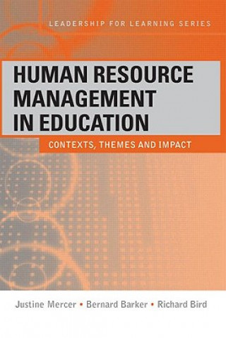 Kniha Human Resource Management in Education Justine Mercer