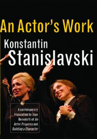 Kniha Actor's Work Konstantin Stanislavski