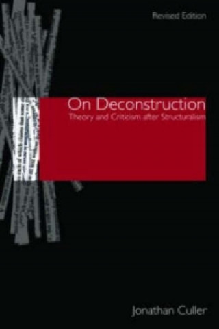 Buch On Deconstruction Jonathan Culler