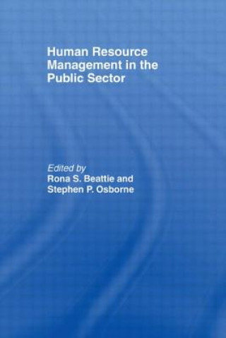 Livre Human Resource Management in the Public Sector Rona S. Beattie