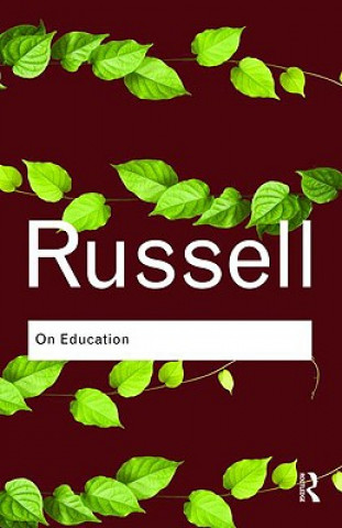 Kniha On Education Bertrand Russell