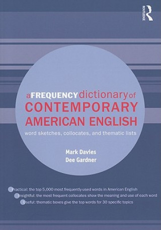 Kniha Frequency Dictionary of Contemporary American English Mark Davies