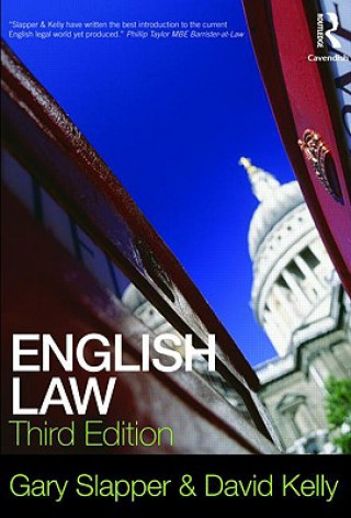 Kniha English Law Gary Slapper