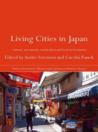 Kniha Living Cities in Japan Andre Sorensen
