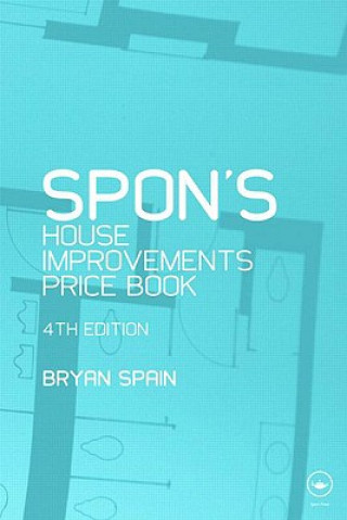 Livro Spon's House Improvement Price Book Bryan Spain
