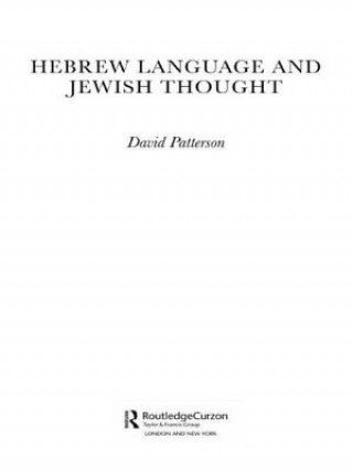 Kniha Hebrew Language and Jewish Thought David Patterson