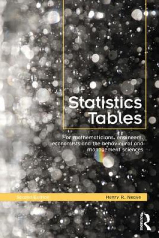 Knjiga Statistics Tables Henry Neave