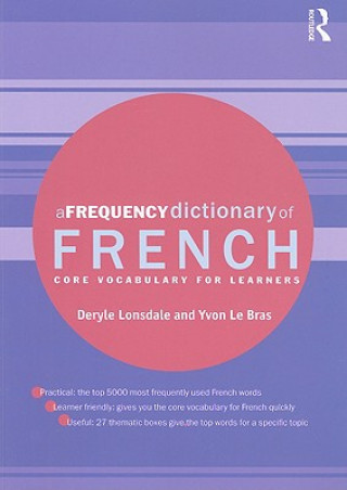 Könyv Frequency Dictionary of French Deryle  Wayne Lonsdale
