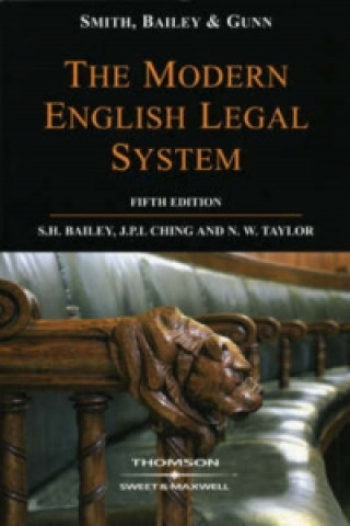 Kniha Smith, Bailey & Gunn on The Modern English Legal System Stephen Bailey