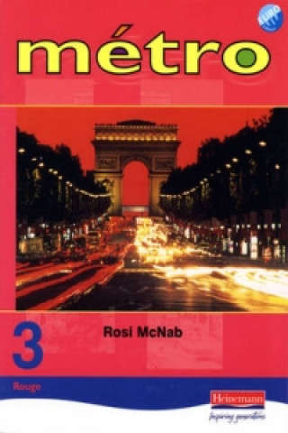 Book Metro 3 Rouge Pupil Book Euro Edition Rosi McNab