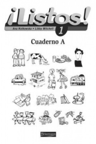 Carte Listos!  1 Workbook A (Pack of 8) Kolkowska