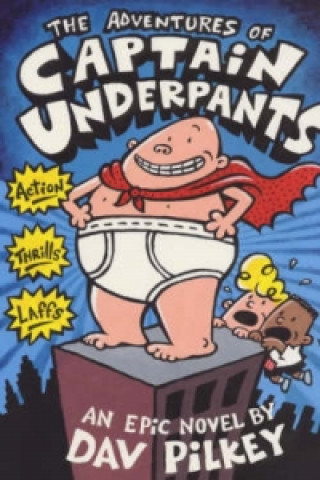 Book Advenures of Captain Underpants Dav Pilkey
