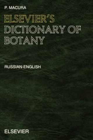 Carte Elsevier's Dictionary of Botany Paul Macura