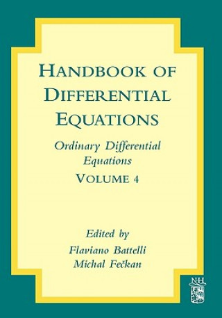 Könyv Handbook of Differential Equations: Ordinary Differential Equations Flaviano Battelli