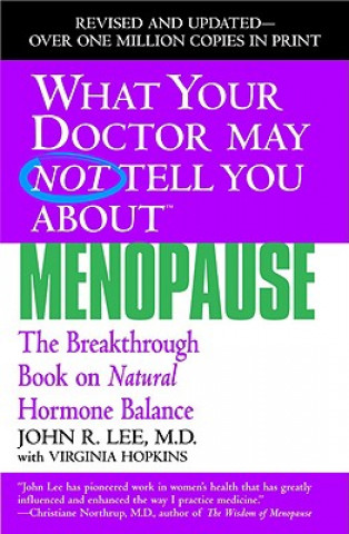 Kniha What Your Dr...Menopause John Lee
