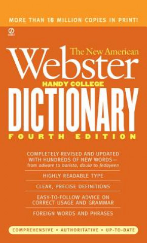Carte New American Webster Handy College Dictionary Albert H Morehead