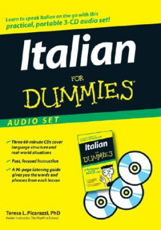 Livre Italian For Dummies Audio Set Teresa L. Picarazzi